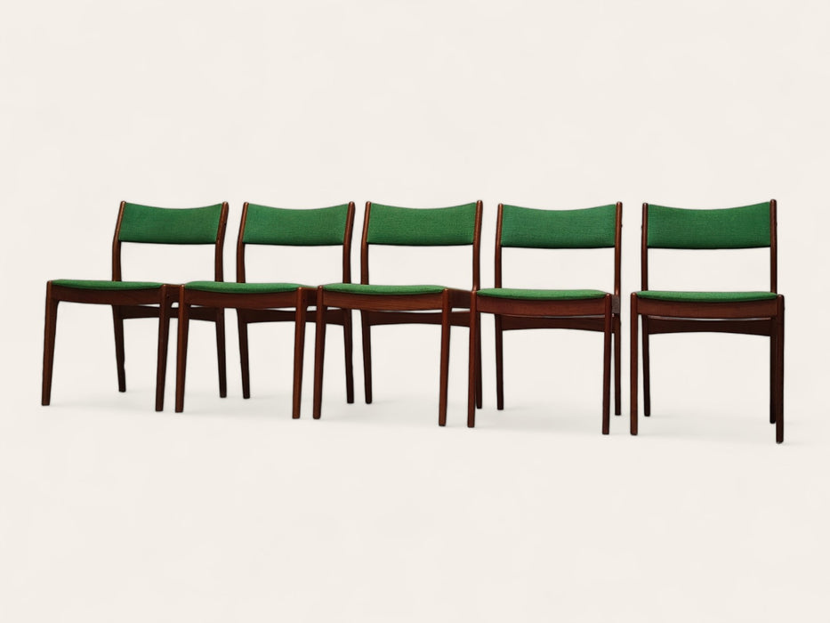 Five Mid Century chairs