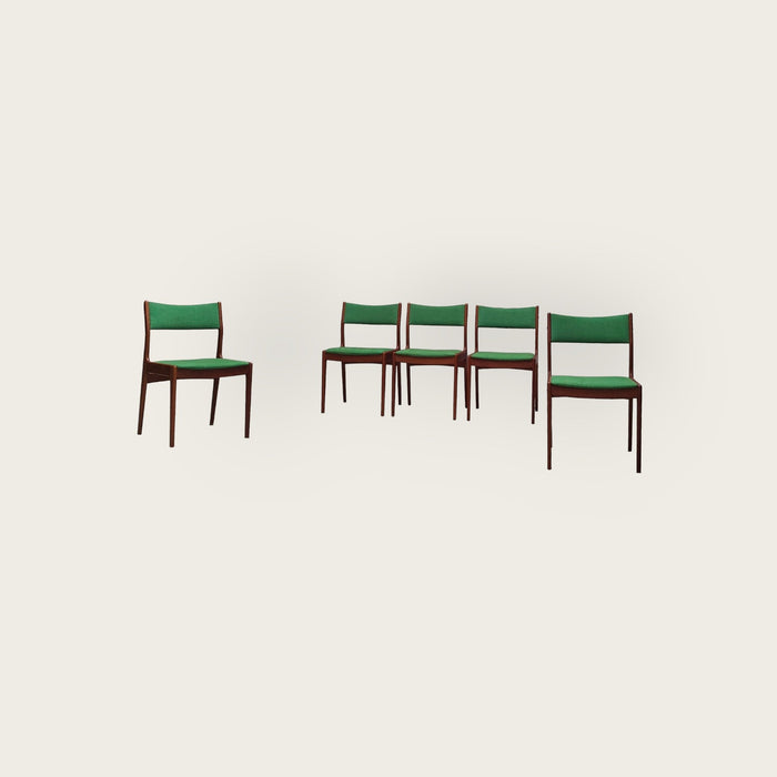 Five Mid Century chairs