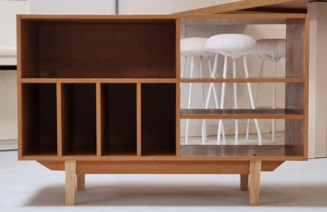 Mid Century platenkast
