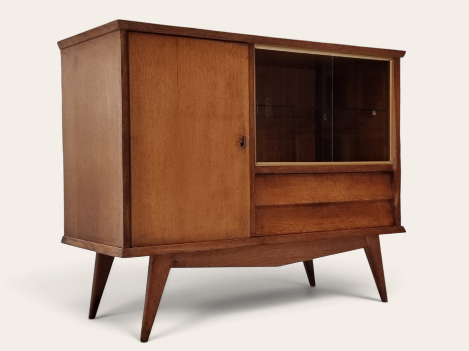 Mid Century vitrinekastje
